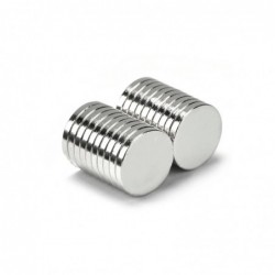 N35 - neodymium magnet - strong round cylinder - 22 * 2 mmN35