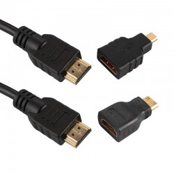 HDMI to mini - micro HDMI cable set 1.5mCables