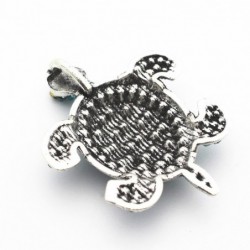 Vintage necklace with rhinestone turtleNecklaces