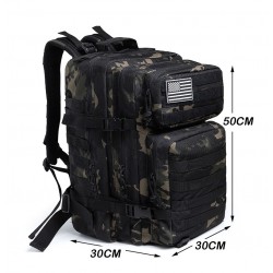 Tactical / military backpack - camouflage - waterproof - large capacity - 50LBackpacks