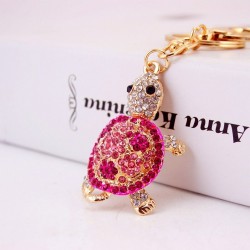 Rhinestone keychain - turtle / octopus / starfishKeyrings