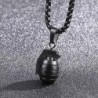 Hand grenade pendant - with necklace - stainless steelNecklaces