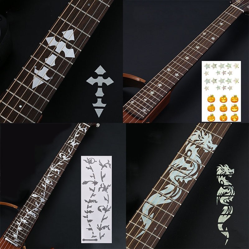 Guitar fretboard stickers - ultra thinGuitars