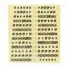 Guitar fretboard / fingerboard stickers - ultra thin - map fretsGuitars