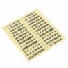 Guitar fretboard / fingerboard stickers - ultra thin - map fretsGuitars