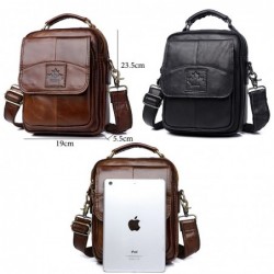 Luxurious crossbody bag - with zippers - genuine leatherBags