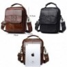 Luxurious crossbody bag - with zippers - genuine leatherBags