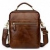 Elegant shoulder bag - with zippers - genuine leatherBags