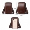 Vintage small shoulder bag - waist pack - genuine leather - flap designBags