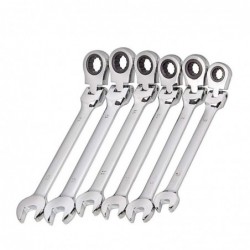 Flexible ratchet wrench - metric spanner nut - open end / ring - 8mm - 13mmWrenches