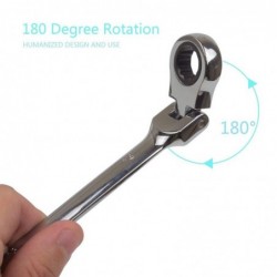 Flexible ratchet wrench - metric spanner nut - open end / ring - 8mm - 13mmWrenches