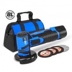 Mini angle grinder - brushless - cordless - for polishing / grinding - 2.0mAh - 18500RPM - 12VPower Tools