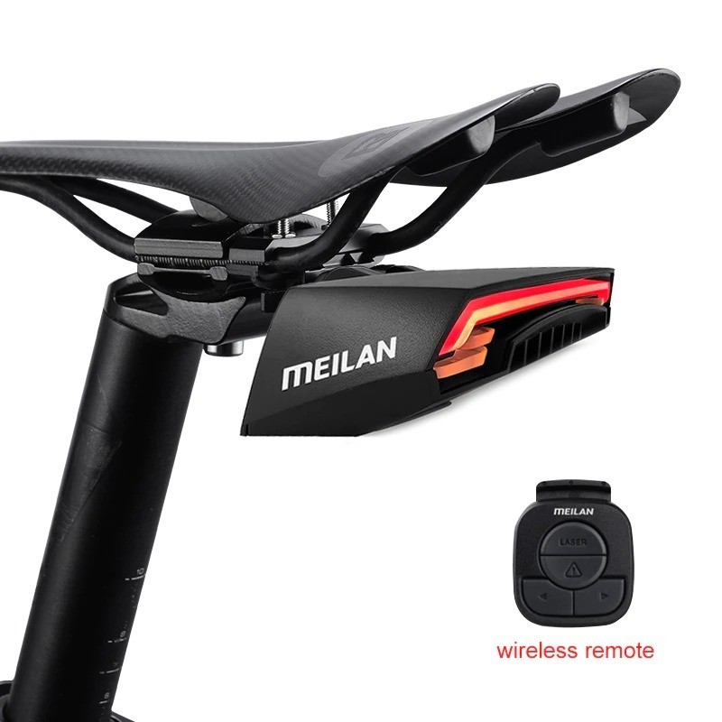 Bike brake light - turning light - flash tail rear lamp - laser line - with remote control - wireless - waterproofLights Bike brake light - turning light - flash tail rear lamp - laser line - with remote control - wireless - waterproofLights