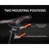 Bike brake light - turning light - flash tail rear lamp - laser line - with remote control - wireless - waterproofLights