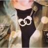 Trendy short necklace - love handcuffs - unisexNecklaces