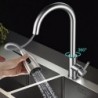 Kitchen faucet - pull-out head nozzle - rotatable - stainless steelKitchen faucets