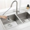 Kitchen faucet - pull-out head nozzle - rotatable - stainless steelKitchen faucets