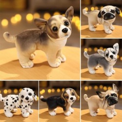 Dog shaped plush toy - Pug / Bulldog / Husky / Chihuahua / puppy - 18cmCuddly toys
