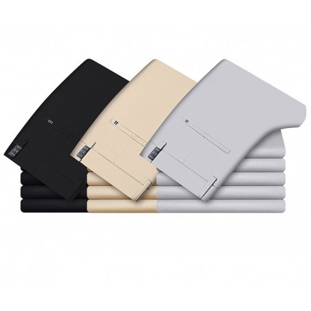Men's summer trousers - thin - straight - cottonPants