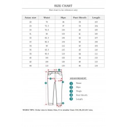 Men's summer trousers - thin - straight - cottonPants