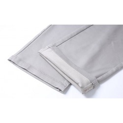 Men's summer trousers - thin - straight - cottonPants