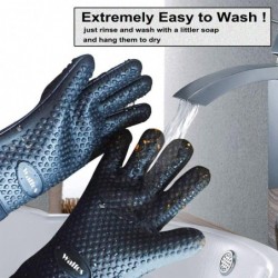 Long protective glove - for cleaning / BBQ - heat resistant - silicone - 1 pieceCleaning