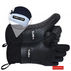 Long protective glove - for cleaning / BBQ - heat resistant - silicone - 1 pieceCleaning