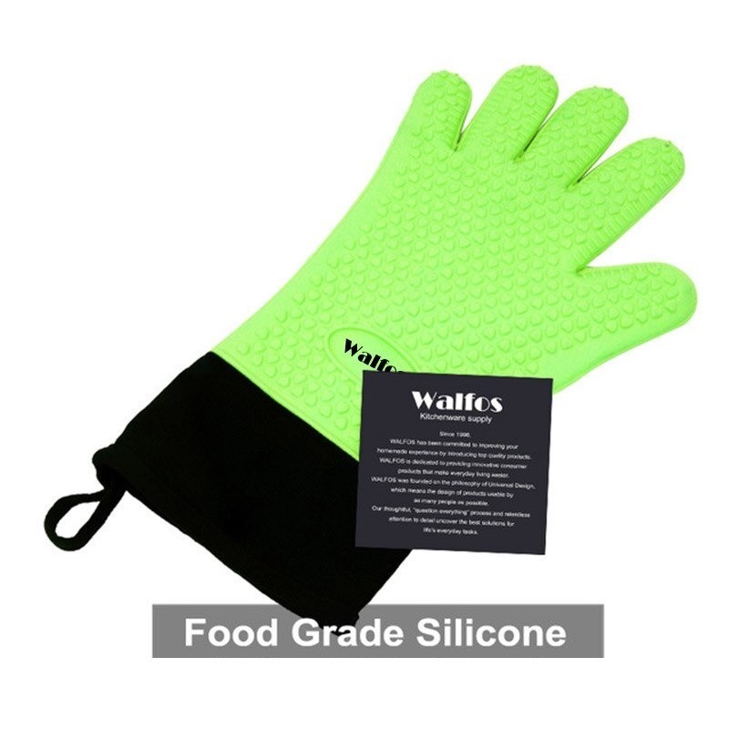 Long protective glove - for cleaning / BBQ - heat resistant - silicone - 1 pieceCleaning