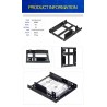 UTHAI G16 - thick - double-layer hard drive bracket - 2.5 to 3.5 inch hard disk BayHDD case