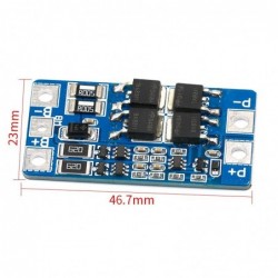 2S - 10A - 7.4V - 8.4V - 18650 lithium battery protection boardBattery