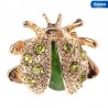 Crystal ladybird - elegant broochBrooches