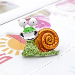 Smiling crystal snail - broochBrooches