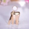 Dentist mirror / tooth - elegant broochBrooches