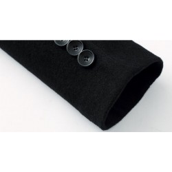 Men's wool coat - long jacket - slim fitJackets