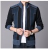 Thick warm sweater - short jacket with zipper - cashmere / wool / fleeceJackets