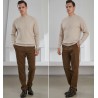 Elegant men's sweater - pure goat cashmereHoodies & Sweatshirt