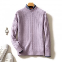 Elegant men's sweater - pure goat cashmereHoodies & Sweatshirt
