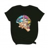 Lips / whisper words / watercolor graphic - trendy short sleeve t-shirtBlouses & shirts