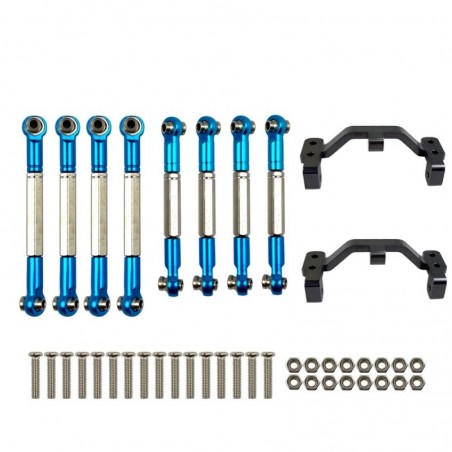 WPL - B1 B-1 B14 B-14 B24 B-24 C14 C24 - 1/16 RC car spare parts - metal pull rod / steering pull rod servo / baseR/C car