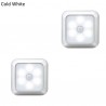 LED lamp - with PIR motion sensor - for wall / furniture / stairs - 2 piecesWall lights