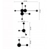 Nordic design retro wall light - LED lampWall lights