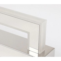 Modern bathroom mirror light - LED - stainless steel lamp - 9W - 42cmWall lights
