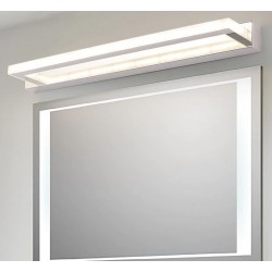 Modern bathroom mirror light - LED - stainless steel lamp - 9W - 42cmWall lights