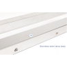 Modern bathroom mirror light - LED - stainless steel lamp - 9W - 42cmWall lights