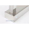 Modern bathroom mirror light - LED - stainless steel lamp - 9W - 42cmWall lights