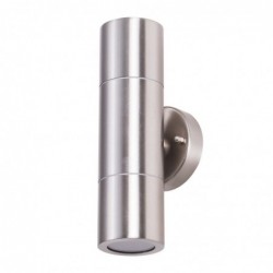 LED wall light - stainless steel lamp - up / down lightningWall lights