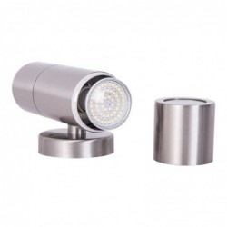 LED wall light - stainless steel lamp - up / down lightningWall lights