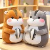 Hamster shaped pillow - plush toyCuddly toys