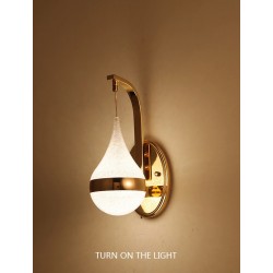 Modern LED wall light - sconce - gold ironWall lights