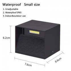 Indoor / outdoor LED lamp - adjustable - IP65 waterproof - 12WWall lights
